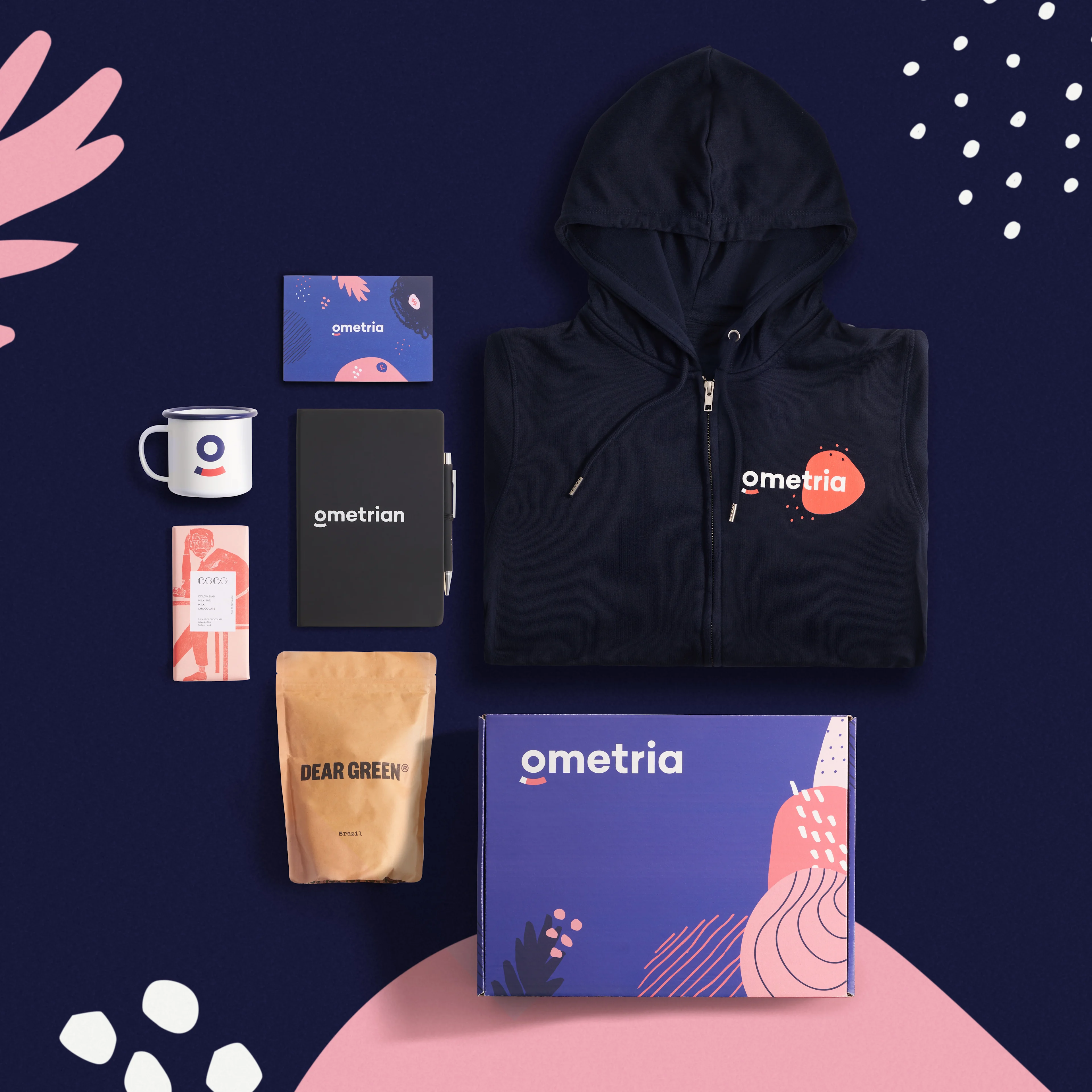 Ometria Go Swag Custom Branded Merchandise Welcome Pack Onboarding