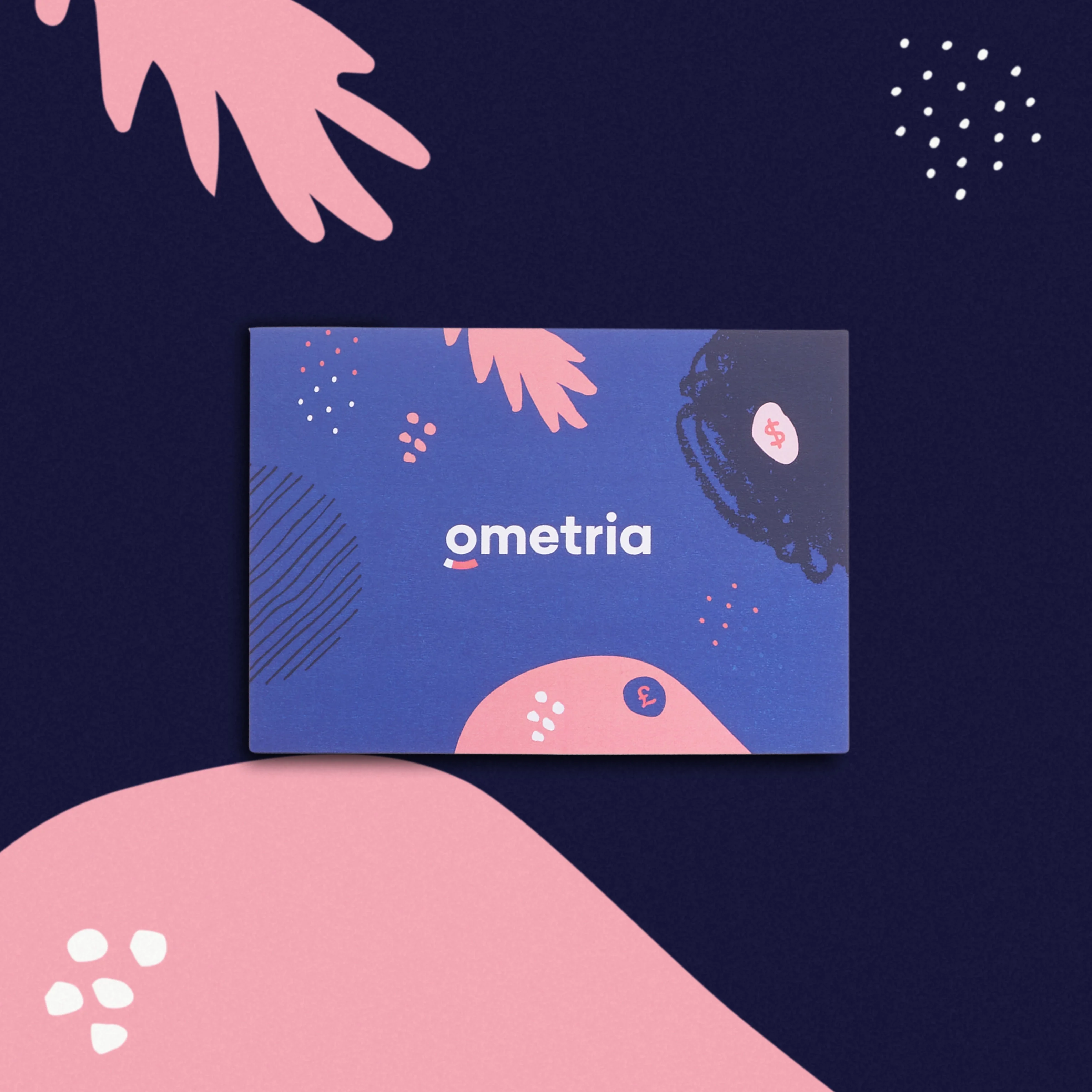 Ometria Go Swag Custom Branded Merchandise Welcome Pack Onboarding card